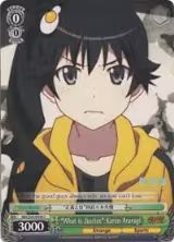 "What is Justice" Karen Araragi (NM/S24-E038) — card price