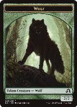 Wolf Token (9) — card price