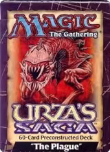 Urza's Saga Theme Deck - The Plague, Urza's Saga — Magic card price