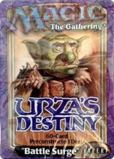 Urza's Destiny Theme Deck - Battle Surge, Urza's Destiny — Magic card price