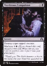 Murderous Compulsion (126), Shadows over Innistrad — Magic card price