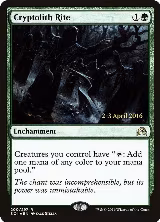 Cryptolith Rite (200), Prerelease Cards — Magic card price