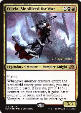 Olivia, Mobilized for War (248), Prerelease Cards — Magic card price