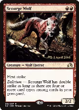 Scourge Wolf (179), Prerelease Cards — Magic card price