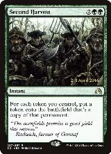 Second Harvest (227), Prerelease Cards — Magic card price