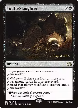 To the Slaughter (139), Prerelease Cards — Magic card price