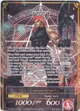 Memoria of the Seven Lands // Melgis, Conqueror of Flame (Full Art) (BFA-092/JR), Battle for Attoractia — Force of Will card price
