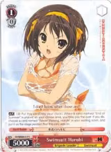 Swimsuit Haruhi (SY/WE09-E17) — card price