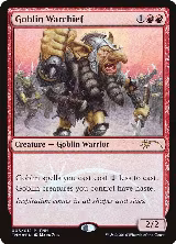 Goblin Warchief (2016) (5) — card price