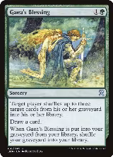 Gaea's Blessing (168) — card price