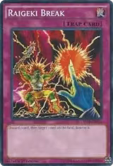 Raigeki Break (YS16-EN035) — card price