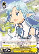Asuna Joins a Party (SAO/SE26-E01 R) — card price