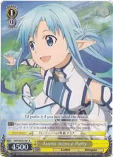 Asuna Joins a Party (Parallel Foil) (SAO/SE26-E01 R) — card price