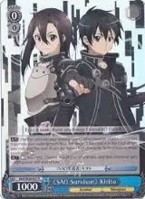 "SAO Survivor" Kirito (Parallel Foil) (SAO/SE26-E27 R) — card price
