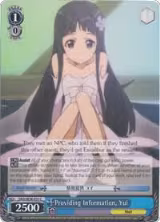 Providing Information, Yui (Parallel Foil) (SAO/SE26-E32 C) — card price