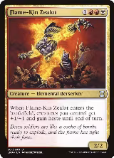 Flame-Kin Zealot (201) — card price