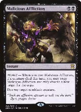 Malicious Affliction (96) — card price