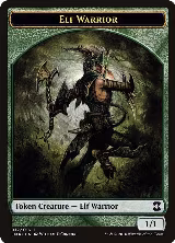 Elf Warrior Token (12) — card price