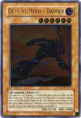 Destiny Hero - Dasher (UTR) (POTD-EN017), Power of the Duelist — Yu-Gi-Oh! card price