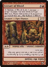 Initiate of Blood // Goka the Unjust (173) — card price