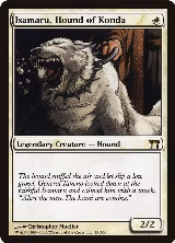 Isamaru, Hound of Konda (19), Champions of Kamigawa — Magic card price