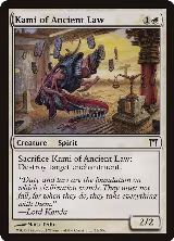 Kami of Ancient Law (21) — card price