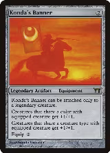 Konda's Banner (259), Champions of Kamigawa — Magic card price