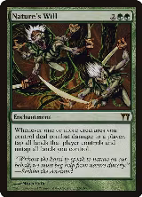 Nature's Will (230), Champions of Kamigawa — Magic card price