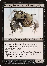 Seizan, Perverter of Truth (143), Champions of Kamigawa — Magic card price