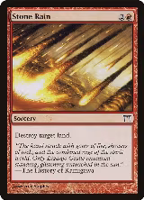 Stone Rain (191), Champions of Kamigawa — Magic card price