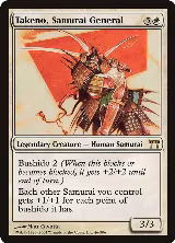 Takeno, Samurai General (46), Champions of Kamigawa — Magic card price