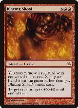 Blazing Shoal (96), Betrayers of Kamigawa — Magic card price
