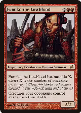 Fumiko the Lowblood (104), Betrayers of Kamigawa — Magic card price
