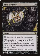 Hero's Demise (68) — card price