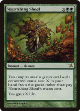 Nourishing Shoal (137), Betrayers of Kamigawa — Magic card price