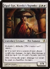 Opal-Eye, Konda's Yojimbo (17) — card price