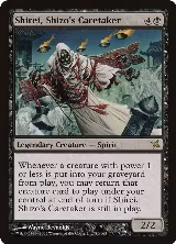 Shirei, Shizo's Caretaker (81), Betrayers of Kamigawa — Magic card price