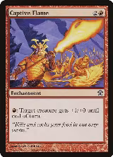 Captive Flame (96), Saviors of Kamigawa — Magic card price