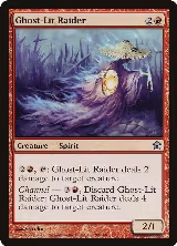 Ghost-Lit Raider (99), Saviors of Kamigawa — Magic card price
