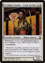 Michiko Konda, Truth Seeker (19), Saviors of Kamigawa — Magic card price