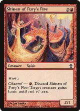 Shinen of Fury's Fire (112) — card price