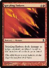 Spiraling Embers (116) — card price