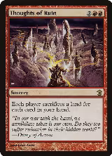 Thoughts of Ruin (118), Saviors of Kamigawa — Magic card price