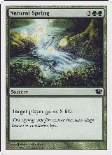 Natural Spring (257) — card price