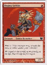 Raging Goblin — card price