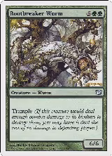 Rootbreaker Wurm (267), 9th Edition — Magic card price