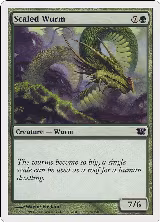 Scaled Wurm (269), 9th Edition — Magic card price