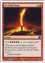 Seething Song (216), 9th Edition — Magic card price