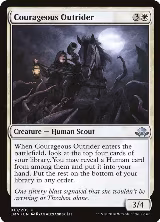 Courageous Outrider (18) — card price