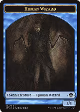 Human Wizard Token (2) — card price